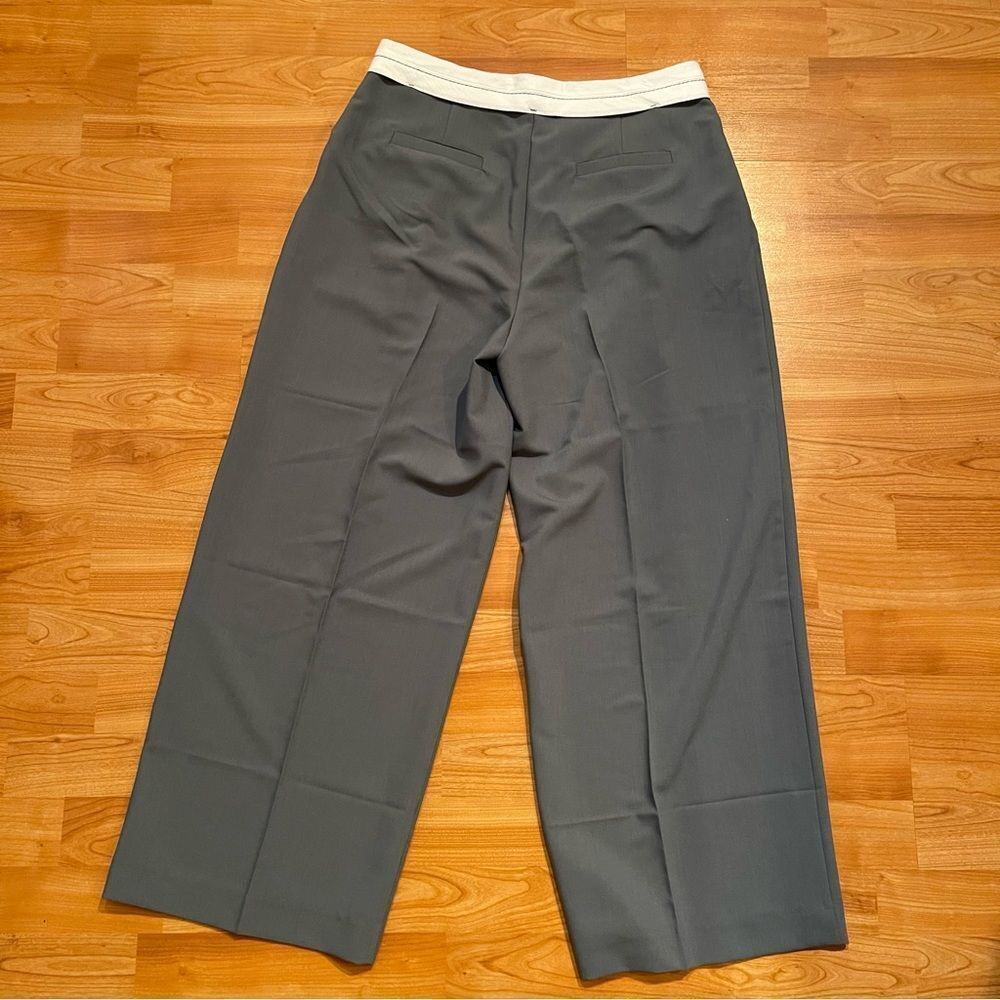 Source Unknown Reversed Waistband Trousers in Piombo Size Large - Picture 7 of 12